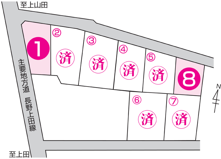 網掛・上手団地 | 坂城町土地開発公社 網掛・上手団地 | 坂城町土地開発公社